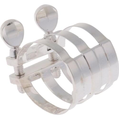 Alto Sax Mouthpiece Pipe Clip Saxophone Ligature Clip Mouthpiece Clamp