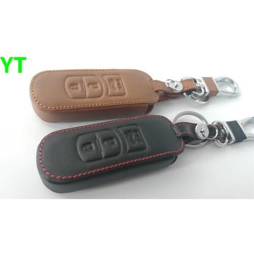 Car genuine leather key bag ,auto key holder case for Mazda cx-3 cx 3 2017 2018 , auto accessories