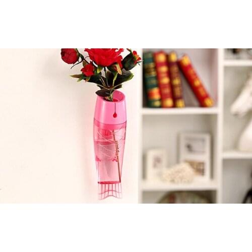 Free shipping Fish hanging vases , wall-mounted hanging vase , disassemble hanging flower vase,2pcs/lot