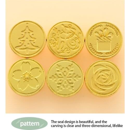 Retro Wax Seal Stamp Kit Classical Pocketbook Material Accessories Old-Fashioned Antique DIY Fire Lacquer Seal Set Vintage LXAF