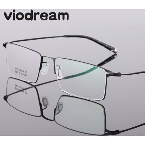 Pure Titanium Full Super Light Glasses Frame Business Myopia Spectacles Frames Prescription Progressive Eyewear Oculos De Grau