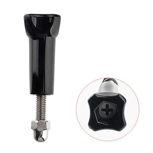 Long Thumb Screw 10PCS/LOT + Nut for GoPro 7 Black White 9 8 6 5 4 SJCAM SJ4000 SJ5000 SJ6000 SJ7000 Xiaomi Yi 4K Accessories