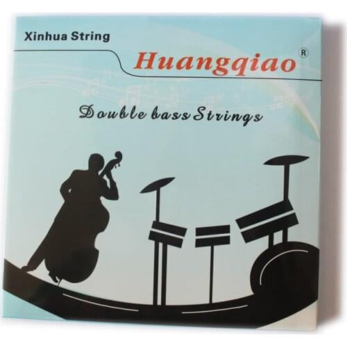 Double Bass Strings 4Pcs/set Beginner Students Steel Bass Strings 3/4 4/4 Size Wholesale