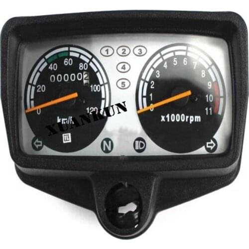 XUANKUN Motorcycle Instrument CG125 XF125 ZJ125T Meter Odometer Instrument Assembly