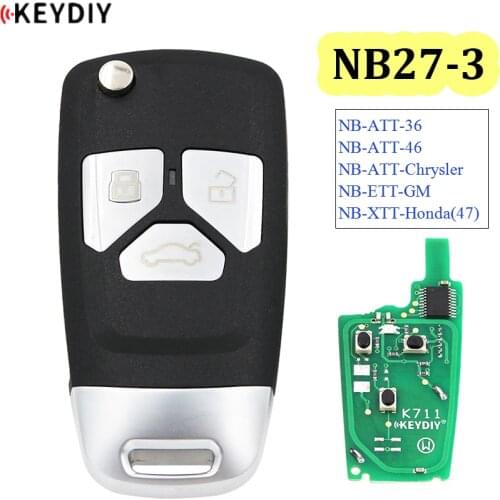 KEYDIY 3 Button Multi-functional Remote Control NB27 NB27-3 NB Series Universal for KD900 URG200 KD-X2 all functions in one