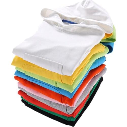 New Spring Autumn Baby Boy Girl Clothes Cotton Hooded Sweatshirt Childrens Kids Casual Sportswear Infant Leisure sport Clothing