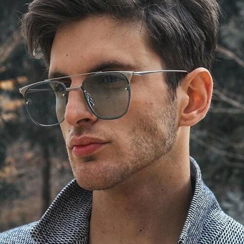 2019 New Designer Sunglasses For Men And Women Stylish Brand Women Sun Glasses Vintage Semi Rimless Shades