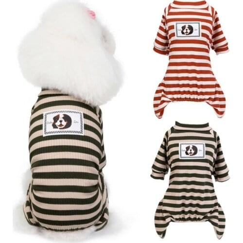 Dog Pajamas Pet Clothes for Small Dogs Cat Overall Suit Dog Puppy Jumpsuit for Dogs Chihuahua Sleepingwear Pet Clothing Coat