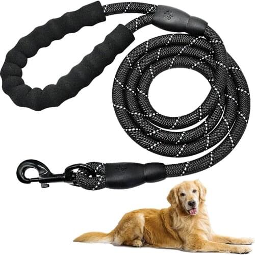Dog Leash High Strength LeashWalking Running Training Hiking and Mountain Climbing Ideal for Medium and Large Breeds Dog Leash