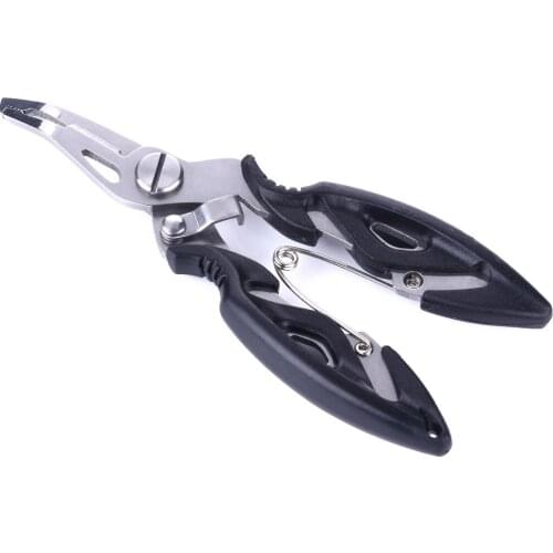Stainless Steel Fishing Scissors Pliers Fishing Wire Line Cutter Split Ring Sharp Scissor Lure Bait Hook Removers Fishing Tools