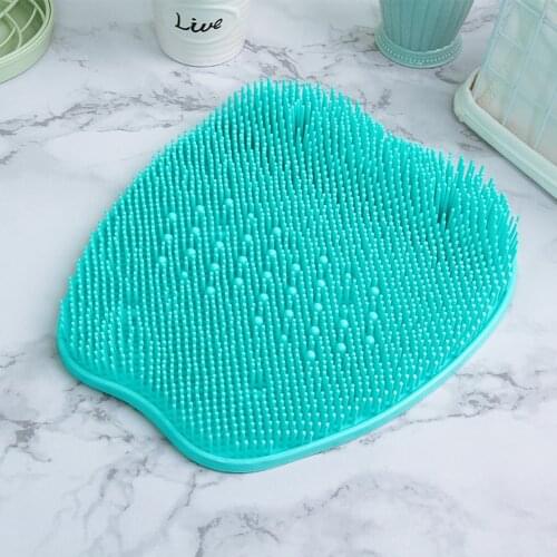 Health Silicone Shower Foot Massage Bath Shoes Brush Foot Scrubber Spa Foot Wash Foot Brush Home Bathroom Lazy Scrubbing Belt