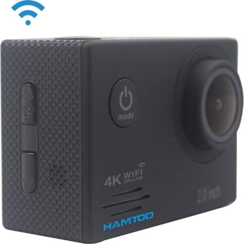 HF60 UHD 4K WiFi 16.0MP Sport Camera with Waterproof Case, Generalplus 4247, 2.0 inch LCD Screen, 120 Degree Wide Angle Lens