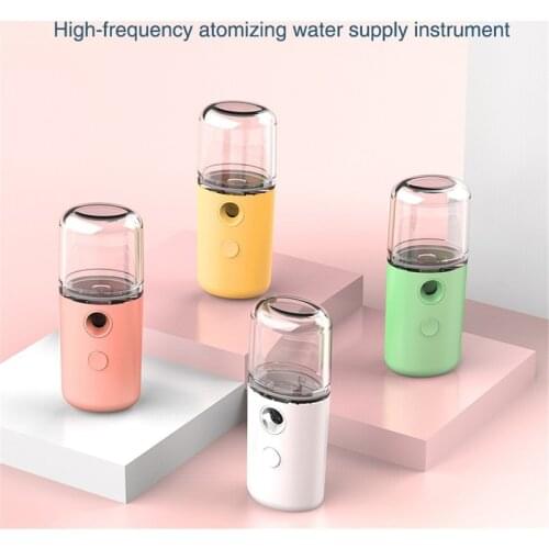 Mist Sprayer Colors Mini Nano Portable Face Spray Facial Body Steamer Moisturizing Humidifier SPA Skin Care Beauty Instruments