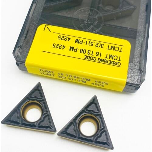 Carbide Insert TCMT16T304 TCMT16T308 PM 4225 External Turning Insert TCMT 16T304 16T308 PM4225 High Quality CNC Lathe Tool