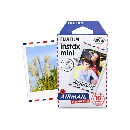 High Quality Genuine Fuji Fujifilm Instax Mini 8 Film 10 Sheets Air Mail For 8 50s 50i 7s dw 90 25 SP-1 Mini Instant Cameras