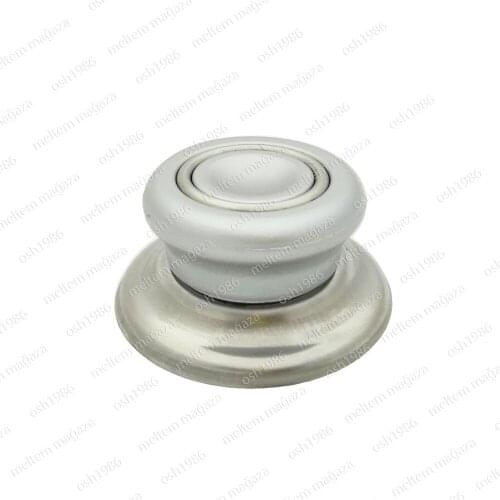 1 PCS Universal Replacement Cookware Kitchen Accessory Knob Screw Handle Pan Hand Grip Handle Cover Gray HT-TT0002-3