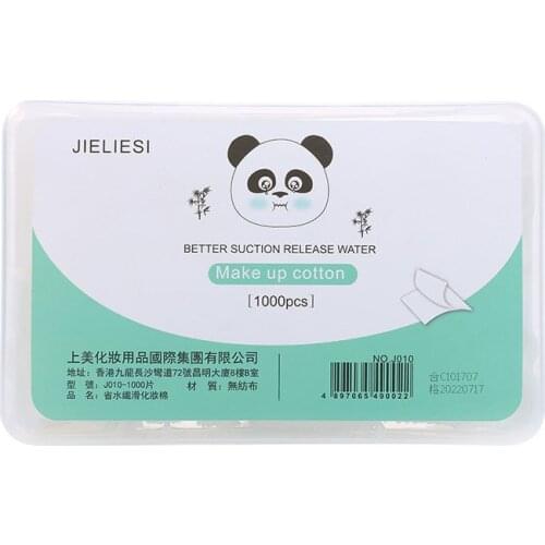 1000pcs/bag Facial Cotton Pads Soft Cleaning Makeup Remover Nail Art Polish Wipe Health Skin Care Pads