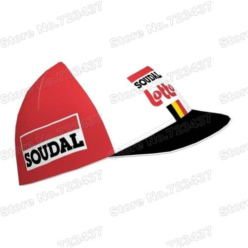 2021 LOTTO SOUDAL Cycling Caps Road Summer Men Women lightweight Bike Headwear MTB Bicycle Team Cycle Cap Hats Gorra de ciclismo