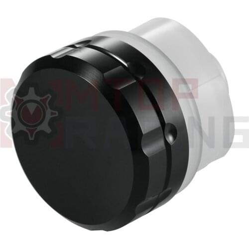 Clutch Fluid Reservoir Tank Black Oil Cup Aluminium For Honda VTR1000 1998-2003 RVT1000 2000-2006 2001 2002