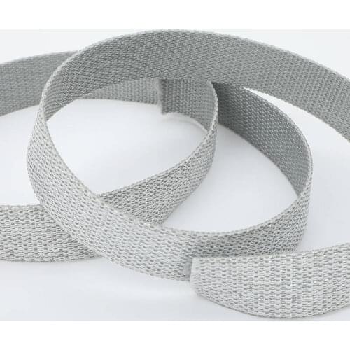 Cusack 1 meter Webbing Trim Ribbon for Garment Bags Home Textiles Trimmings DIY Crafts Outdoor Sports Auxiliary Hemming PP