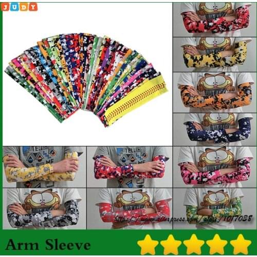 Camo sleeve Compression Sports Arm Sleeve Moisture Wicking softball, baseball ,cycling sleeve