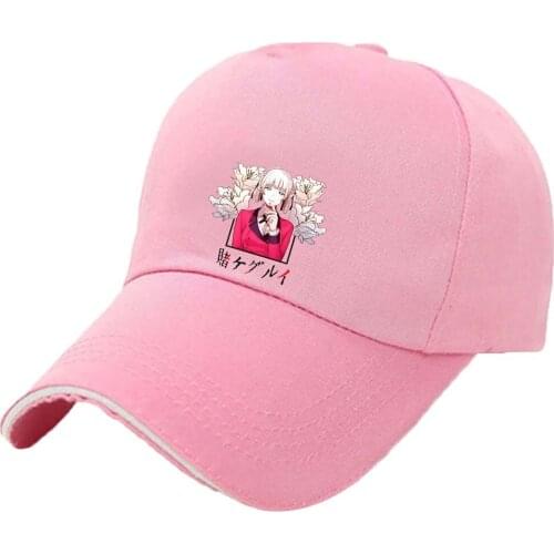 Kakegurui Cap Cosplay Japanese Cute Anime Cotton Unisex Sunshade Adjustable Sports Casual Baseball Hat 2021 New Fashion Beret