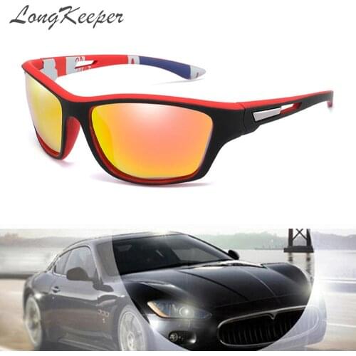 LongKeeper New Men Polarized Sunglasses Male Outdoor Sports Windproof Driving Goggle Sun Glasses UV400 Oculos Masculino