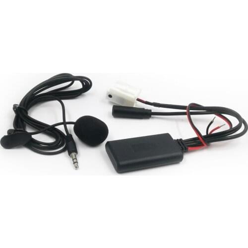 Biurlink 300CM Microphone Handsfree Mic Adapter Bluetooth Aux Input Cable For Mercedes Benz Audio 20 30 50 APS