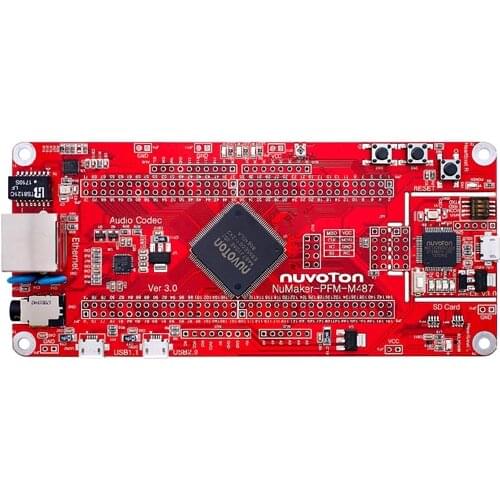 Nuvoton TANG NuMaker boards NuMaker-PFM-M487 boards NK-MBED487