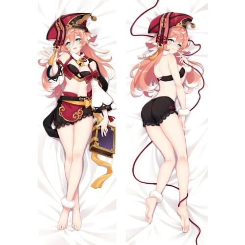 Genshin Impact Yanfei Hugging Body Pillow Case Anime Dakimakura Pillow Cover Otaku Bedding Pillowcase Room Deroration Gifts
