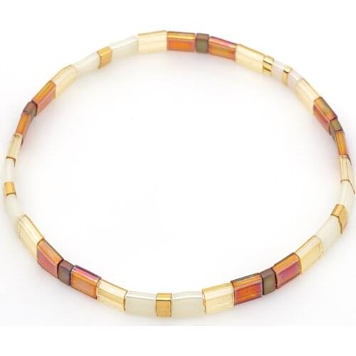 Go2boho Hot Tila Beads Bracelet For Women Bohemian Summer Beach Jewelry femme Bracelets Fashion Pulseras Mujer 2019 friendship