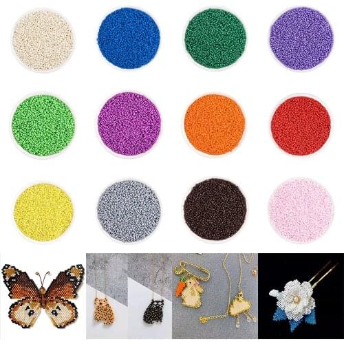 1800Pcs/Lot 2mm Color Czech Glass Seed Spacer Beads for DIY Crafts Earrings Bracelet Necklace Jewelry Making Accessories