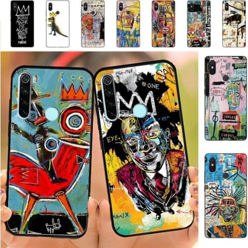 RuiCaiCa Jean Michel Basquiat Art Graffiti Phone Case for Redmi Note 8 7 9 4 6 pro max T X 5A 3 10 lite pro