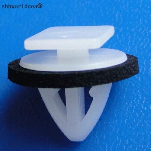 Shhworldsea 100PCS cars plastic clips fasteners retainer for Hyundai#87702-H1000(87702H1000)