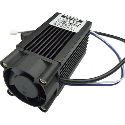 5.5w 450nm Blue Diode Laser Module with TTL 5500mW Engraving Machine Parts Cutting Cnc Head