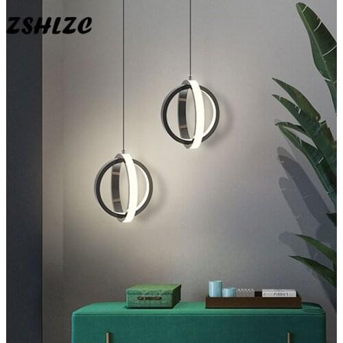 Modern Led Chandelier 12W 110v 220v Hanging Chandelier Lighting for Living room Bedroom Bedside Light Dining room Kitchen Lustre