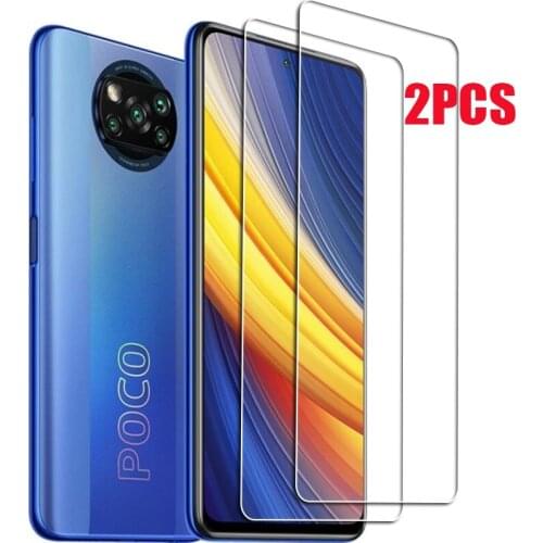 For Xiaomi Poco F3 X3 NFC Pro C3 F2 M3 Redmi 8 8A Note 7 8T 9S 9 9C 10 10S Screen Protective Tempered Glass Protector Cover Film