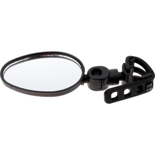 Rearview Mirror Glass Safe Cycling Bike Rear View Mirror Adjustable