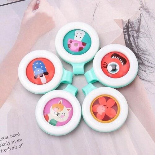 1PC Mosquito Repellent Bracelets Buttons Mini Cute Shape Driving Mosquito Baby Kids Sleeping Random Color
