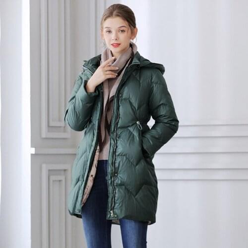 2020 LLLO puffer jacket women woman coat white winter coats white jacket women