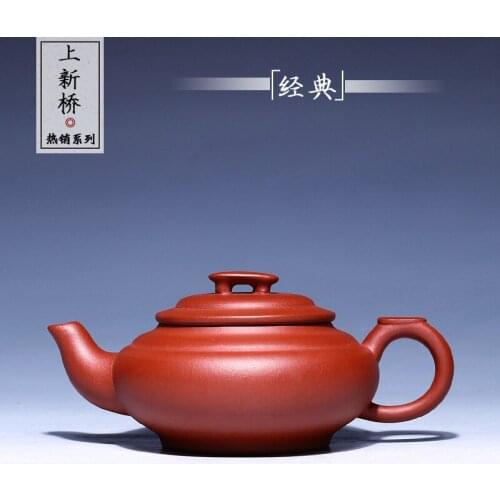Authentic yixing undressed ore qing cement are recommended on the new bridge teapot festival gifts customize LOGO
