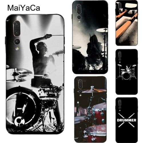 MaiYaCa Musical Instrument Drum Case For Huawei P40 P30 Pro P10 P20 Lite P Smart Z 2019 Mate 10 20 Lite 30 Pro