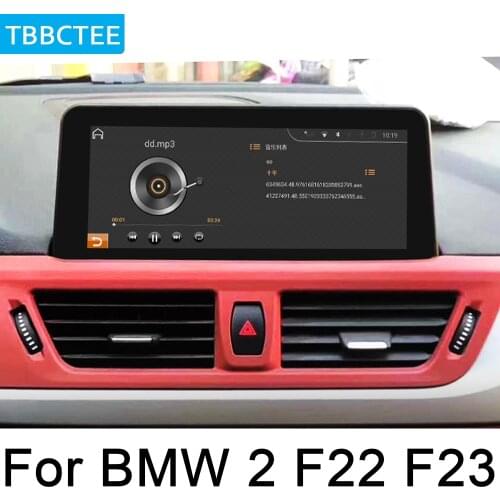 For BMW 2 Series F22 F23 2018~2019 EVO Car Multimedia player Audio Android GPS Navigation Convertible WiFi 3G 4G Bluetooth