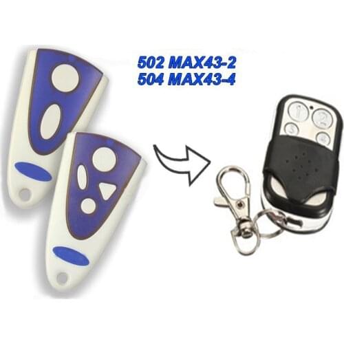 For NOVOTRON 502 MAX43-2, 504 MAX43-4 Compatible garage door Remote Control 433.92MHZ free shipping