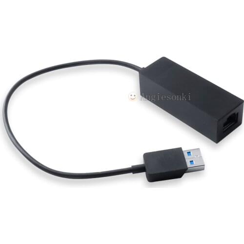 For Microsoft Surface USB 3.0 Gigabit Ethernet Adapter USB to RJ45 LAN Network Ethernet Adapter for Surface 3/Surface Pro 3/4