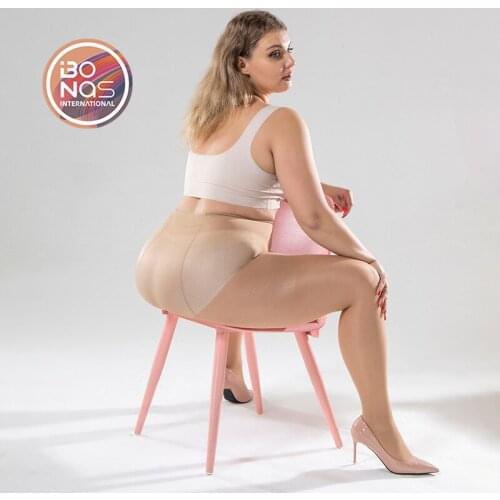 European and American new pantyhose summer thin anti-snagging black sexy ultra-thin plus size plus fat stockings womens socks