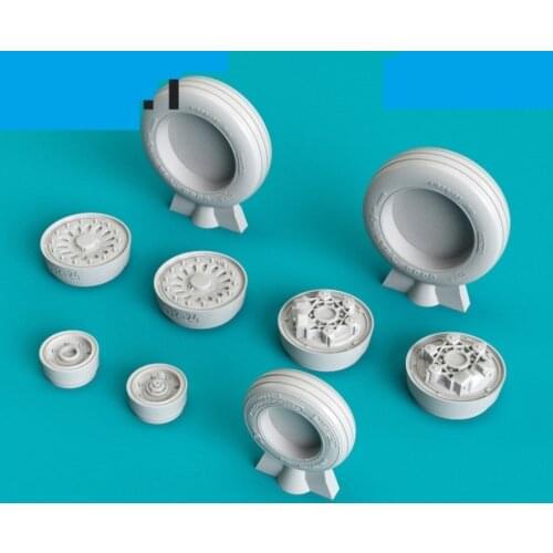 F-16 resin wheel 1:32