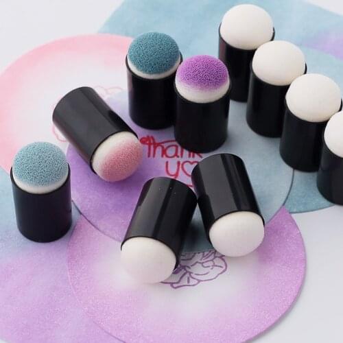 Ink Pad 5 Colors Inkpad Handmade Cute Sponge Tool For Ink Staining DIY Finger Crafts Paper Wood Scrapbooking Painting