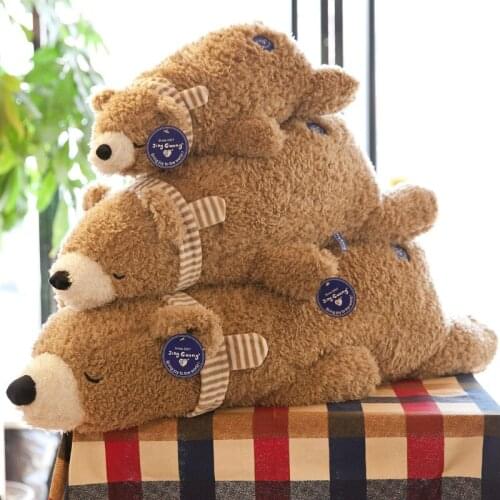 Bear Stuffed Animals Big Size Super Soft Animal Cushion Sleeping Pillow Plush Toy Kid Brinquedos Children Plush Toys BK50WJ