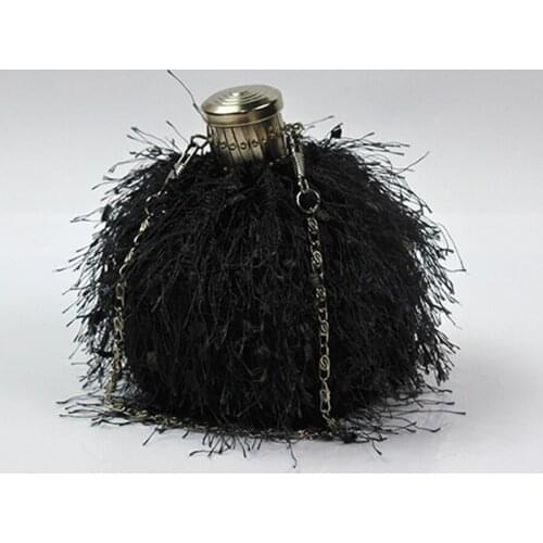 Fashion Personality Mini Crossbody Bags Women New High Street Chain Shoulder Bag Casual Round Party Bags Purse